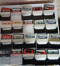 36 aufgenommene Musikkassetten – Jazz Sammlung, BASF/SM/3M, guter Zustand