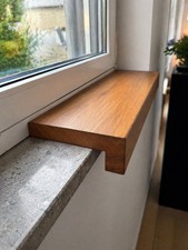 Aufsatzfensterbank Echtholz