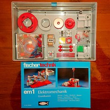 FISCHERTECHNIK em1 Elektromechanik mit Anleitung, komplett