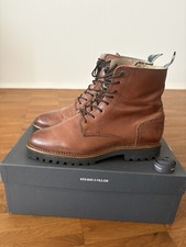Marco Polo Leder Boots Größe 38,5 braun Stiefel