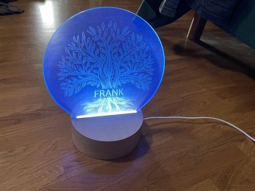 Namensleuchte led name frank - name, frank/