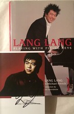 Lang Lang Signiert Karte Klavier Original Signatur Autogramm Unterschrift