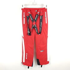 Spyder Skihose Damen Gr. 36-38 W27 L30 Rot Weiß Dermizax-EV 20.000mm Thinsulate