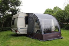 Wohnwagen Vorzelt Wohnmobil PI 200 Caravan Zelt 250x200 cm 235-250cm hoch 2.Wahl