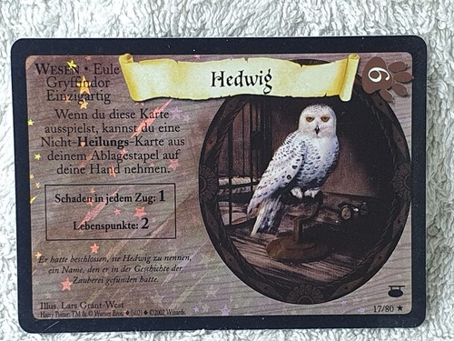 Harry potter tcg hedwig - tcg, 17/80