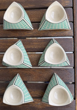 Rosenthal Flash one Dorothy Hafner sechs 6 Eierbecher sehr guter Zustand selten