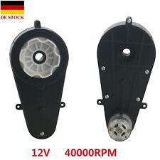 2Stk 12V 40000RPM RS550 Elektromotor Getriebe Kinder Auto Spielzeug Ersatz DHL