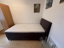 Boxspringbett  90x200 Bonellfederkern Bett Topper VB 