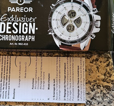Pareor Herren Chronograph