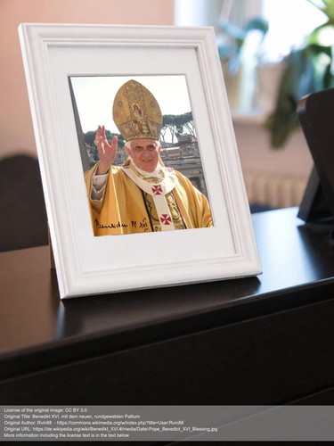 Repro autogramm papst - repro-autogramm,