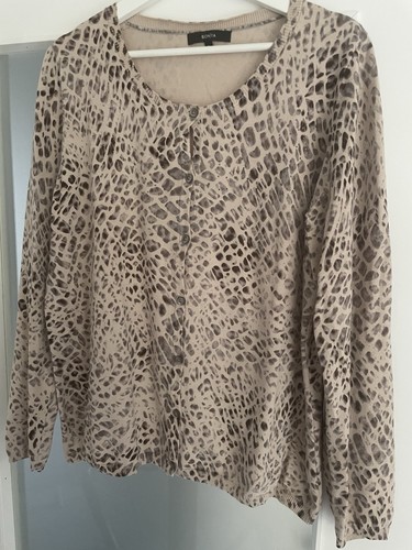 Bonita strickjacke leo - xl,