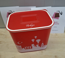 Tupperware  Quadro  2,1L  rot