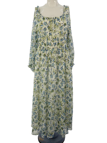 Mango maxikleid blumen - maxikleid,
