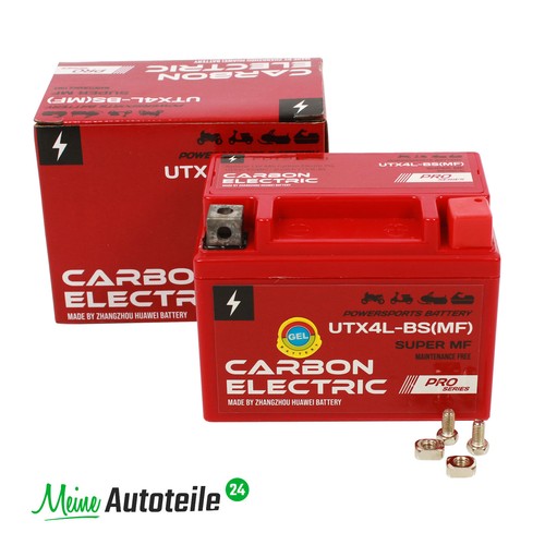 Gel batterie ytx4l 4ah 12v - gel,