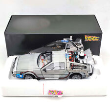 HW 1/18 Elite Back To The Future Time Machine Ultimate Edition Delorean BCJ97