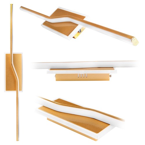 Led wandleuchte gold wandlampe - wandleuchte,