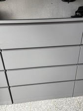 IKEA Malm Kommode, 4 Schubladen, Weiß, Schlafzimmer