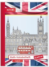 ROTH Vokabelheft Klapp-up Englisch DIN A5 64 Seiten zufälliges Motiv (1 Stück)