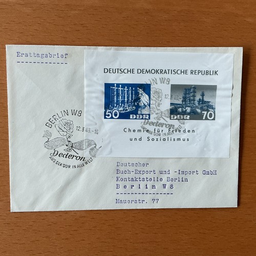 Ddr block ersttagsbrief - 18, /