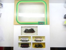 Trix H0 21213 Zug-Set mit Dampflok T13, DC, Licht, NEU in OVP, geprüft #61467