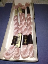 Perlgarn Anchor Stärke 5 Nr.893 4x 5g rosa