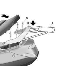 SHAD Gepäckträger (für