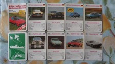 Quartett Auto Lamborghini Ferrari Porsche Turbo BMW 733i Mercedes 450 SEL