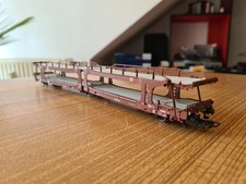 Electrotren 6029 Autotransportwagen DB AG Laaeks braun H0 = Autotransporter