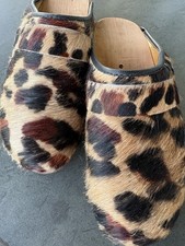 Kuhfell Clogs Damen 36 ,NEU