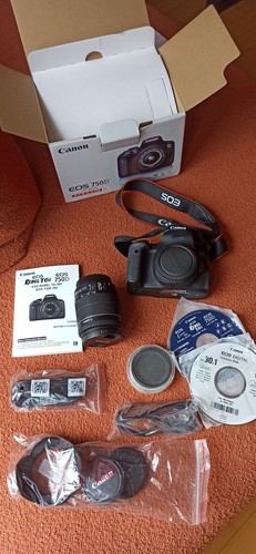 Canon eos 750d 55mm - canon, 18-55mm