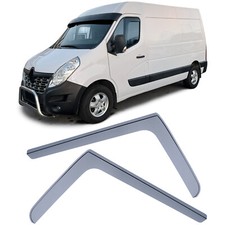 Windabweiser Regenabweiser Windschutz Schwarz Smoke für Renault Master 3 ab 10