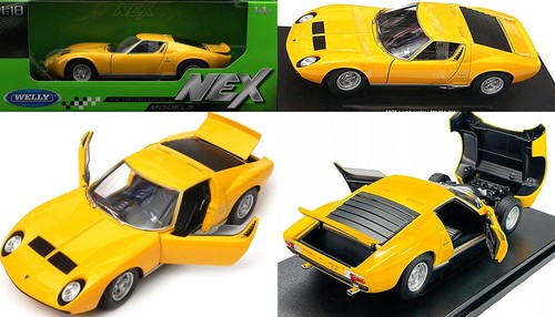 Welly nex lamborghini miura - lamborghini, sv