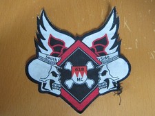 MC PATCH FREEWAY RIDERS MC SOUTH SIDE ROCKER VINTAGE MOTORCYCLE CLUB PATCHES