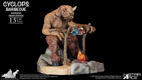 Ray harryhausen diorama - harryhausen, 1/8