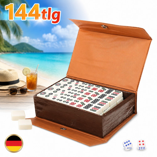 Mahjong set mini - 144, steine