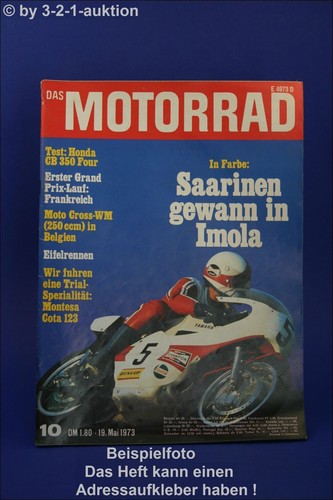 Das motorrad honda - motorrad, 10/73