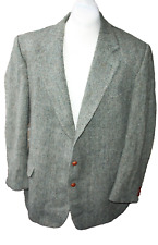 Harris Tweed JACKE Sakko EDUARD DRESSLER EHER Gr 56 Jacket  fein  2-KNOPF