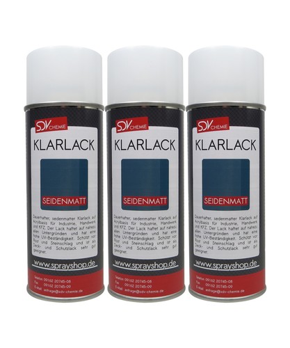 Klarlack spray seidenmatt - spray,