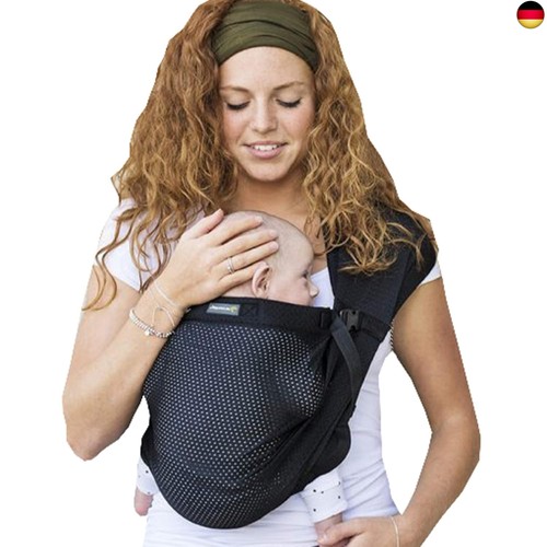 Tragetuch mini sling schwarz - tragetuch,