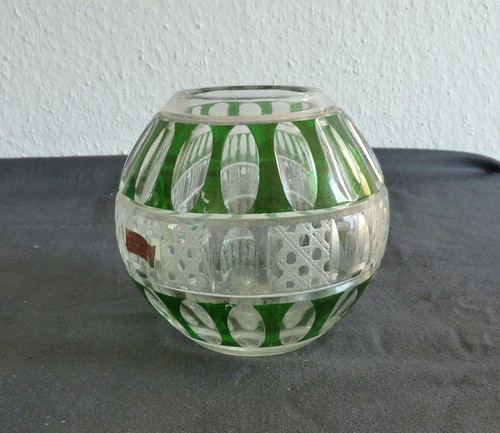 Böhmische glas vase - böhmische,