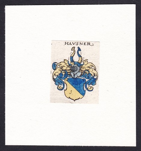 Hausner hauser wappen coat - hausner,