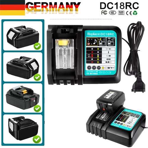 Dc18rc ladegerät für makita - dc18rc,