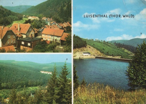 Alte ansichtskarte luisenthal - alte,