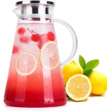 1,5L Glaskaraffe Wasserkrug