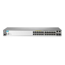 HP J9625A Aruba 2620-24-PoE+ Switch (24x100MB PoE,2x1G BASE-T,2xDP)