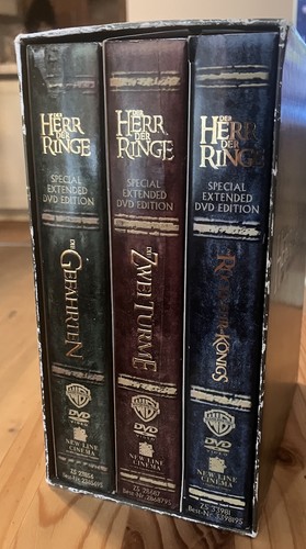 Der herr ringe - ringe, trilogie