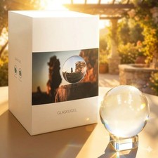 Glaskugel für Fotografie und