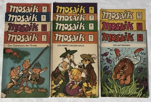 Mosaik abrafaxe jahrgang 1976 - mosaik,