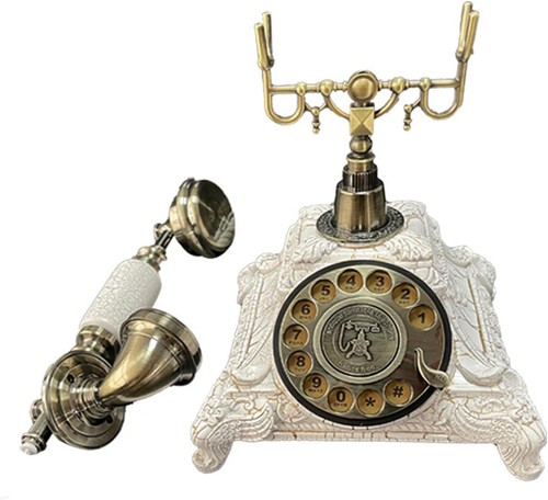 Vintage retro telefon - vintage,