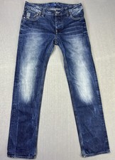 G-Star RAW GS 5204 Herren W34 L34 (D 50) Straight Jeans Blau